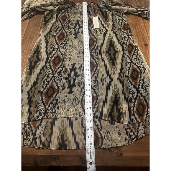 Rancho Estancia NWT Dress Off The Shoulder Lined Western Boho Size Medium - Picture 11 of 12